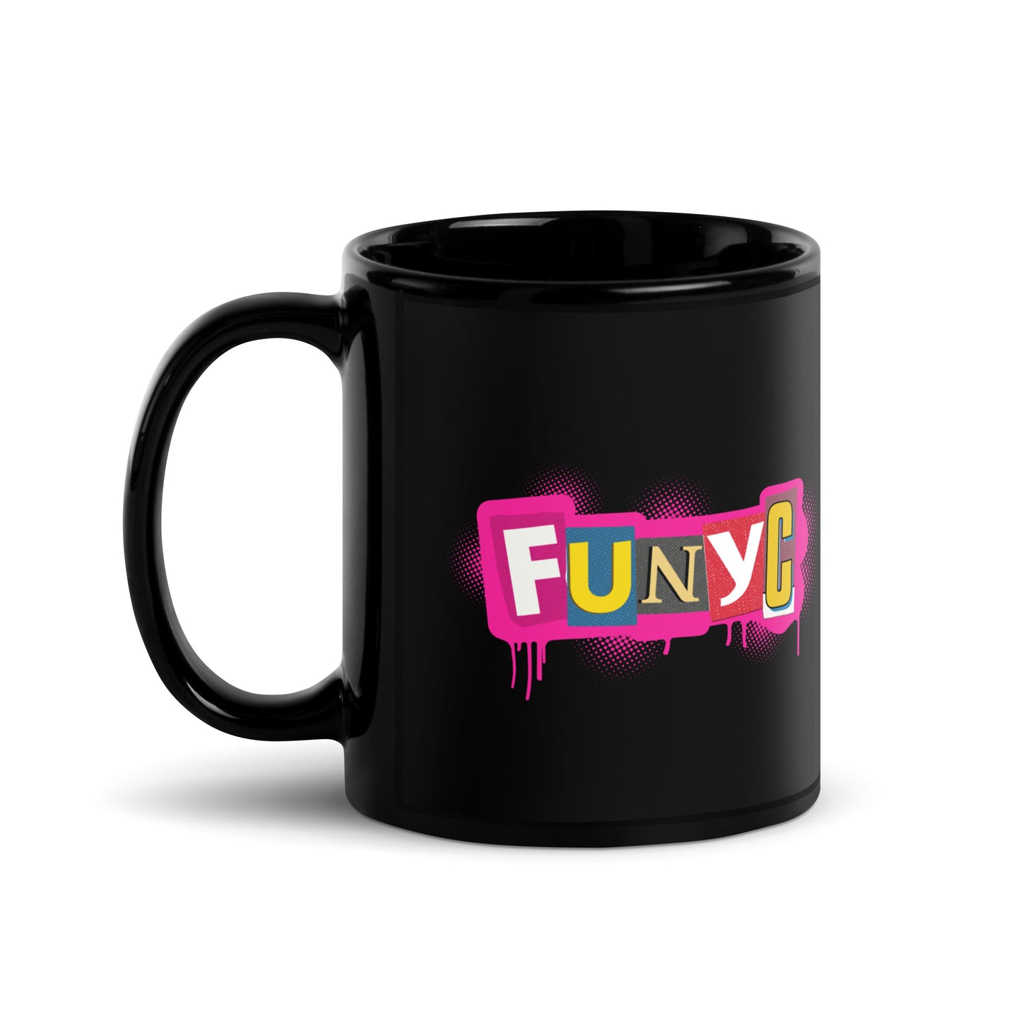 Black Glossy Mug