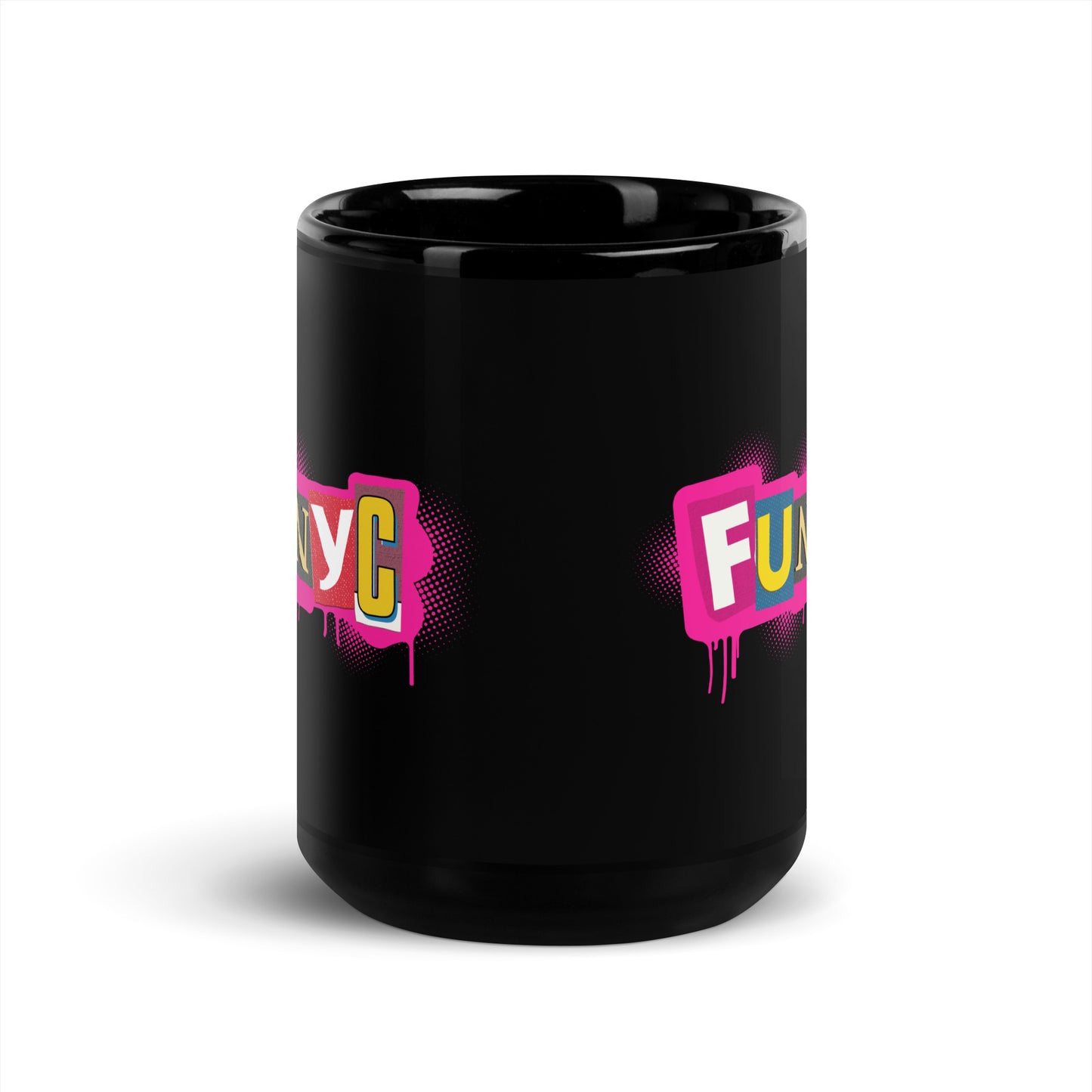 Black Glossy Mug