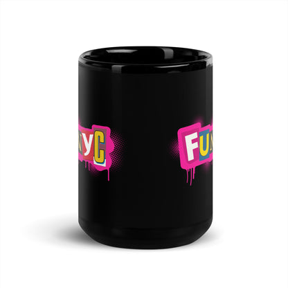 Black Glossy Mug