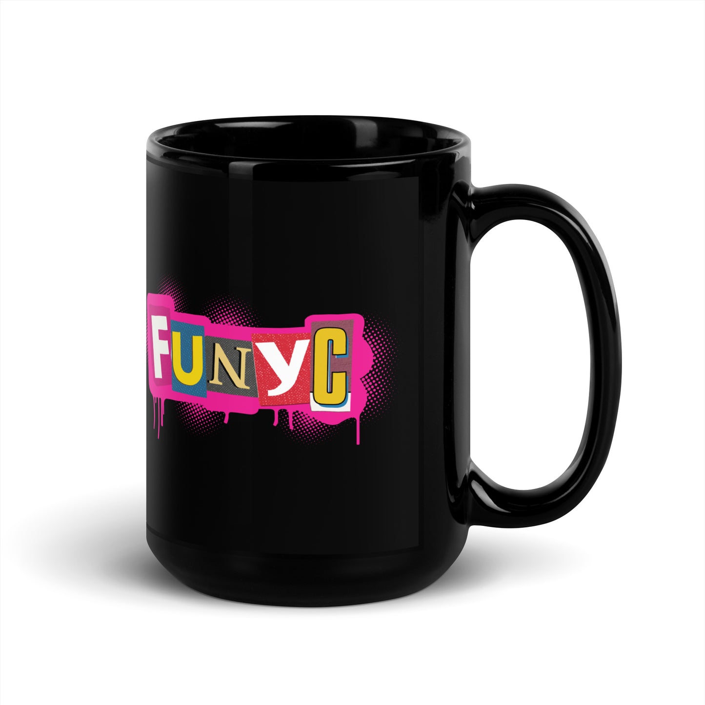 Black Glossy Mug